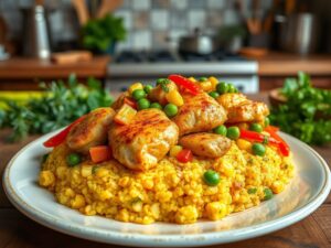 Cuscuz Paulista Delícia com Frango e Legumes