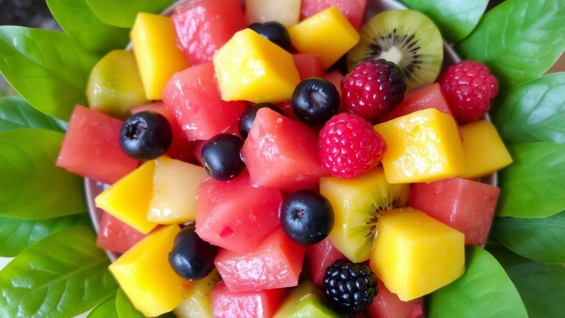 Receitas de saladas refrescantes com frutas Receitas de saladas refrescantes com frutas