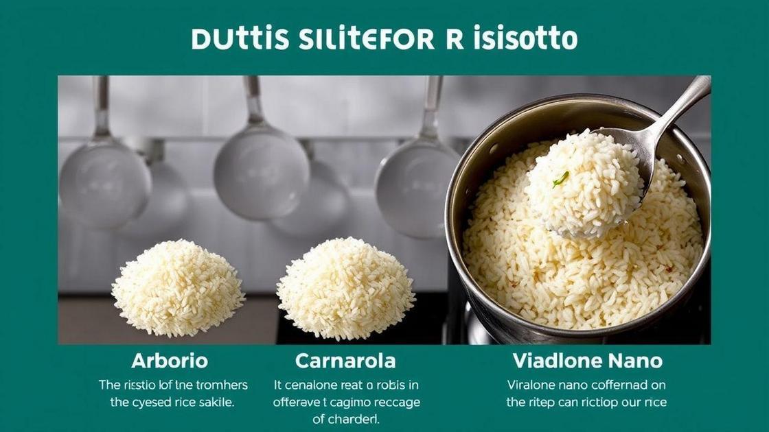 Como escolher o arroz ideal para seu risoto