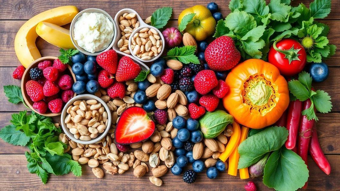 Fontes alimentares ricas em antioxidantes