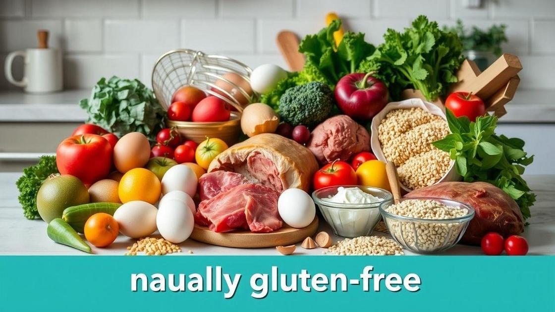 Alimentos naturalmente sem glúten Alimentos naturalmente sem glúten