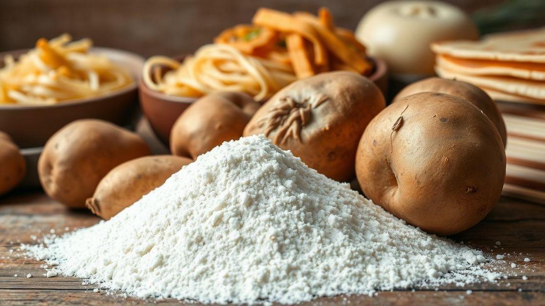 O que é amido de batata?