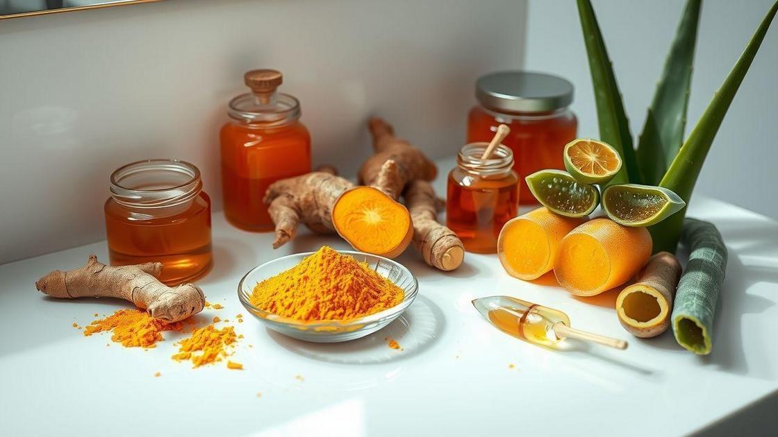 A cúrcuma na cosmética: cuidados com a pele