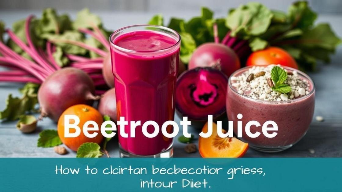 Dicas para incluir o suco de beterraba na sua dieta