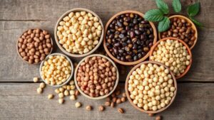 Leguminosas: feijão, lentilha e grão-de-bico para uma alimentação saudável