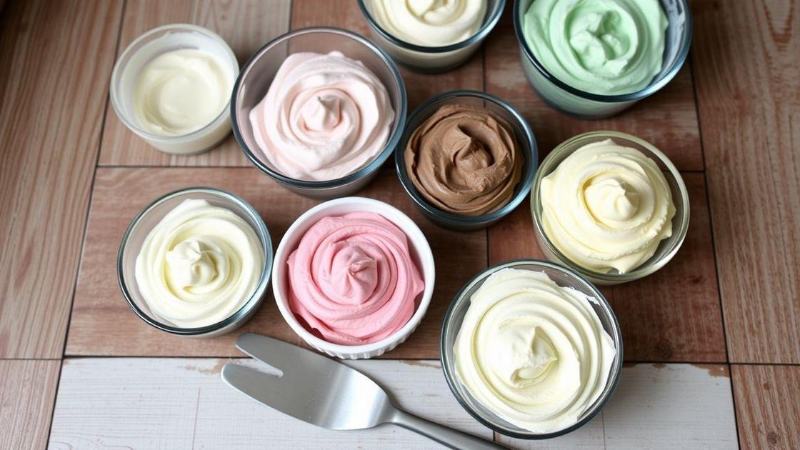 Tipos de buttercream e suas características Tipos de buttercream e suas características