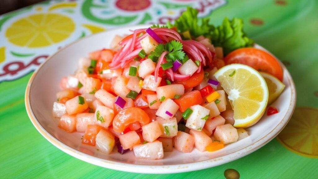 O que é Ceviche peruano