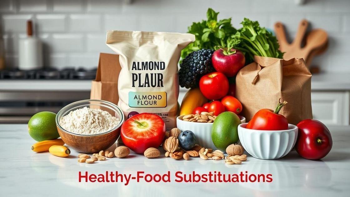 Substituições saudáveis: receitas práticas
