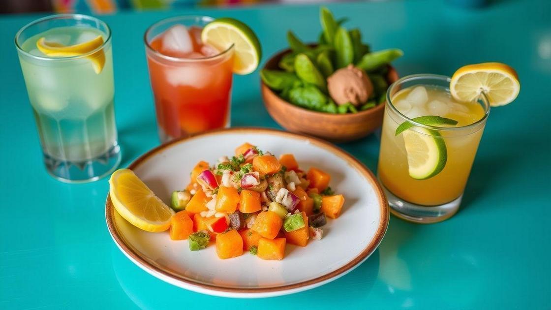 Dicas para saborear ceviche