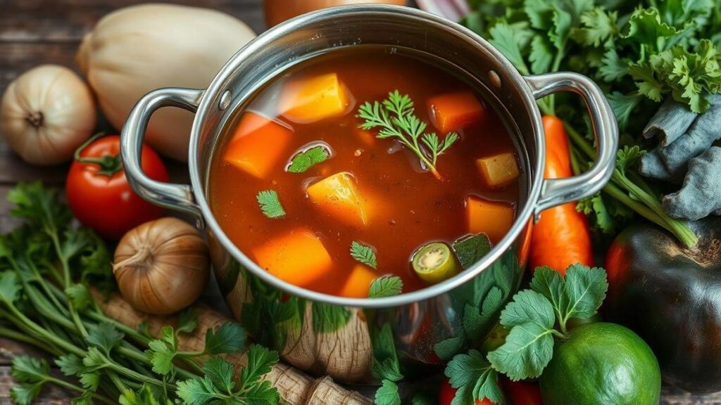 Como fazer Caldo de legumes caseiro