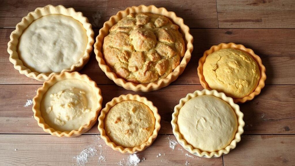 Tipos de Crosta para tortas salgadas