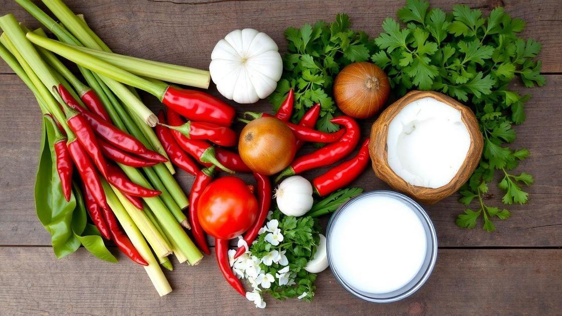 Os ingredientes essenciais da culinária tailandesa