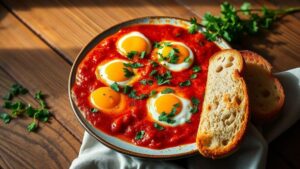 Receita de shakshuka
