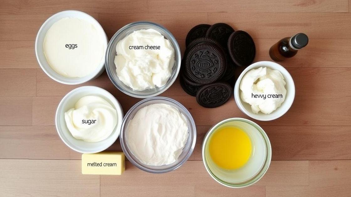 Ingredientes essenciais para um cheesecake perfeito