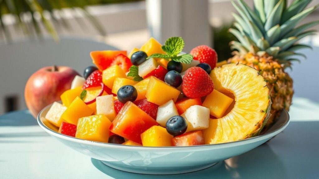 Receitas de verão com frutas tropicais