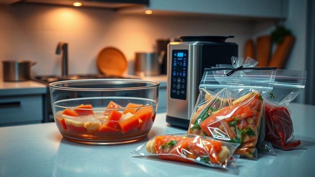Técnicas de sous-vide em casa