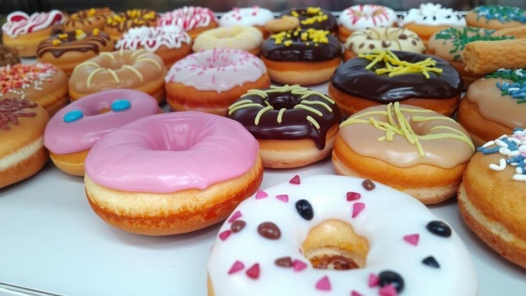 Variações de Donuts recheados