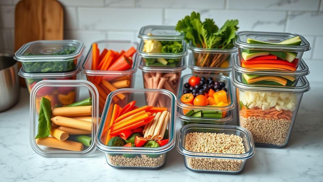 Benefícios do meal prep para a sua saúde Benefícios do meal prep para a sua saúde