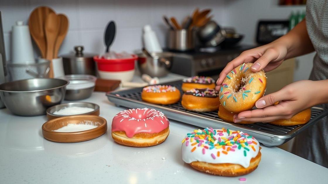 Dicas para preparar donuts em casa