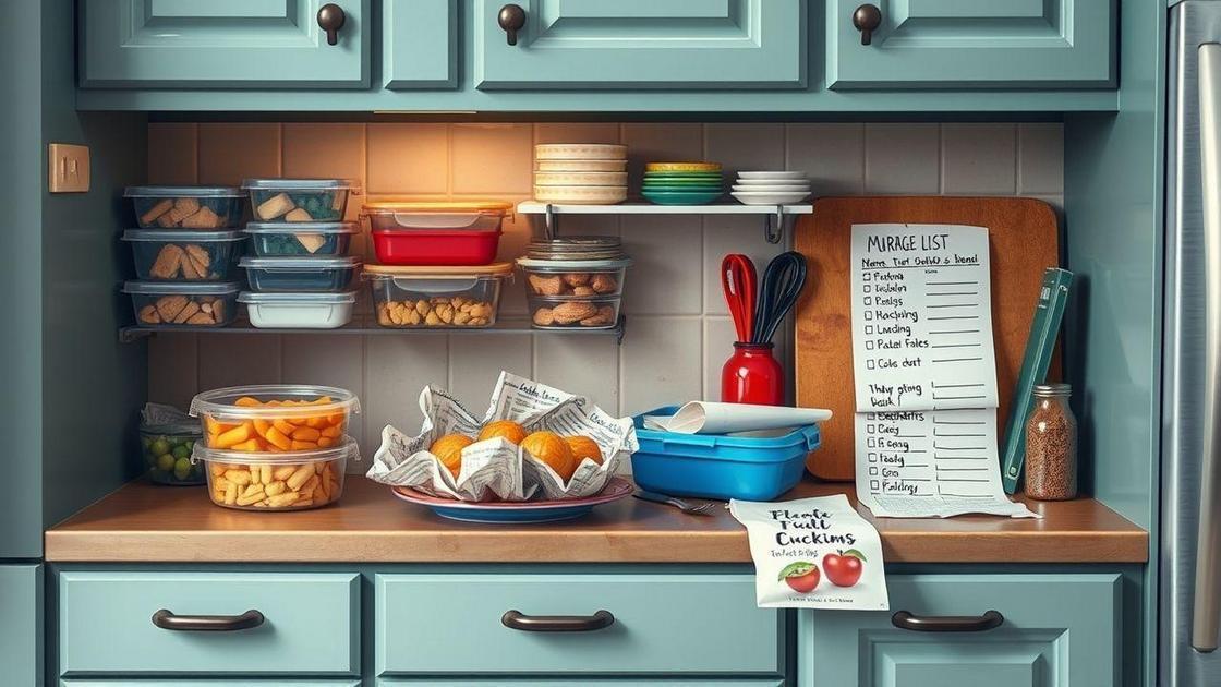 Erros comuns ao fazer meal prep Erros comuns ao fazer meal prep