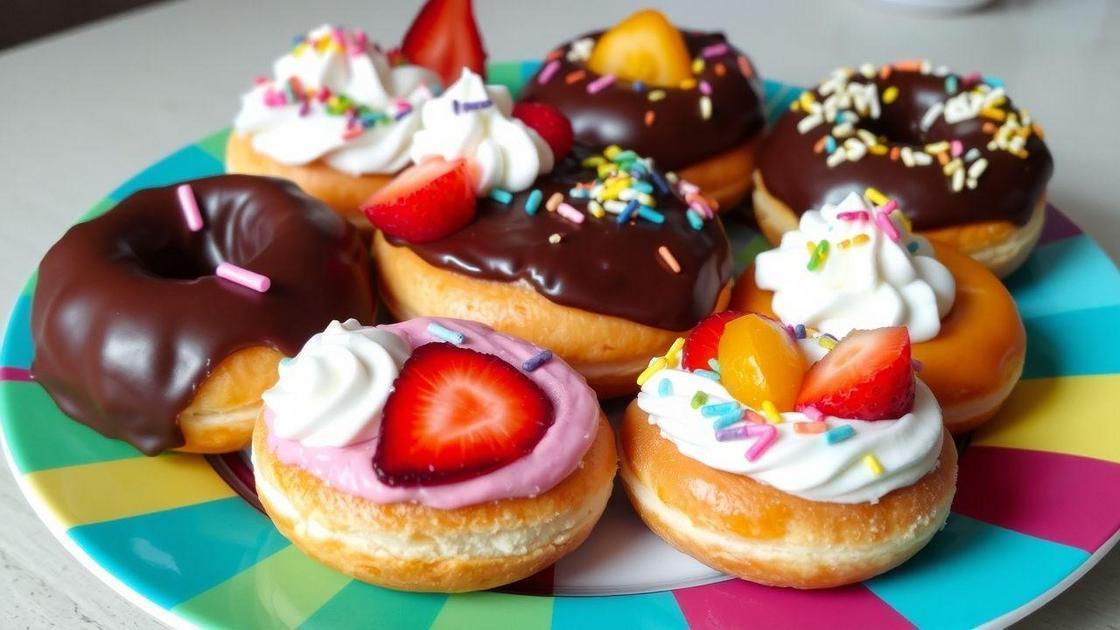 Como decorar seus donuts recheados