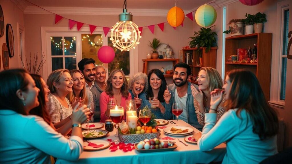 Organização de festa em casa