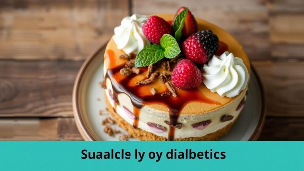 Doces veganos para diabéticos