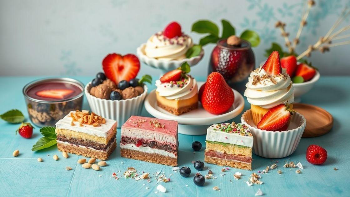 Benefícios dos doces veganos na dieta