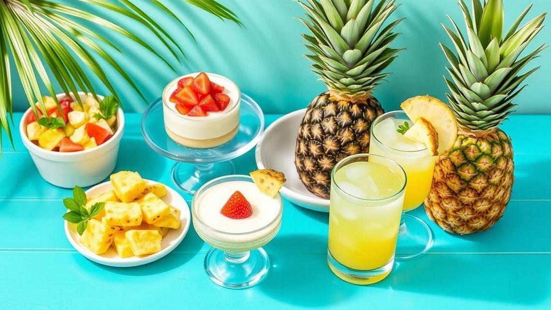 Receitas fáceis com abacaxi