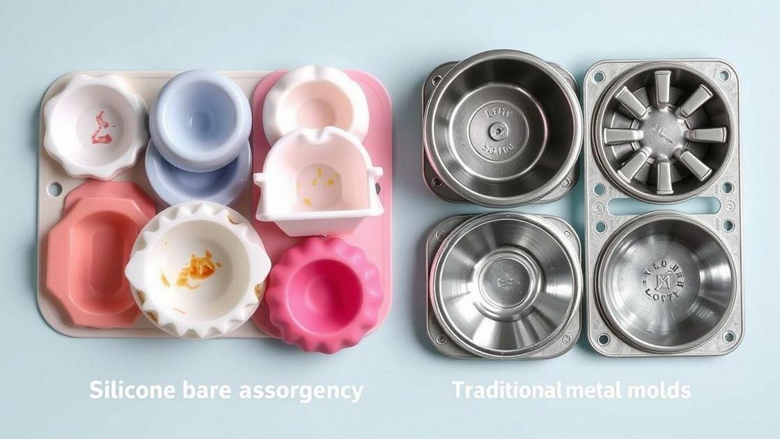 Desvantagens das formas de silicone