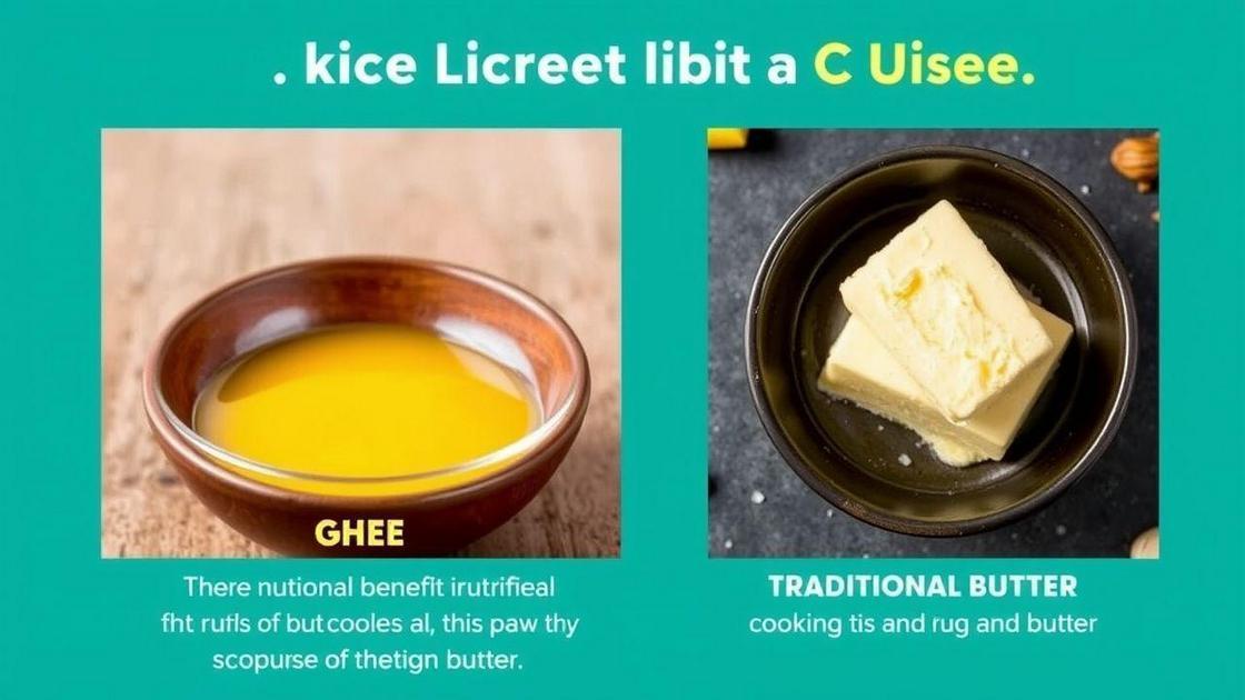 Benefícios do ghee sobre a manteiga