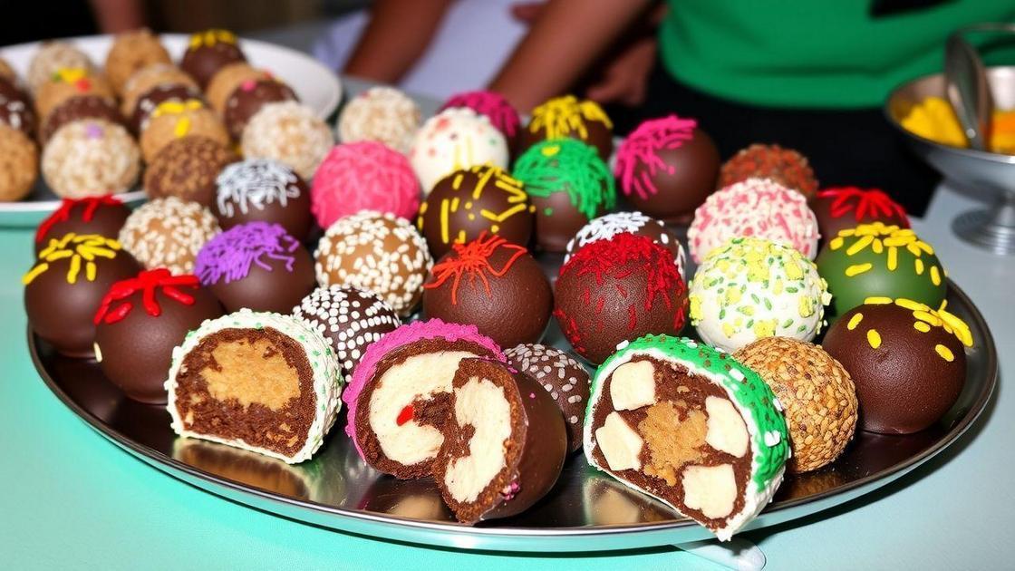 As variações do brigadeiro pelo país As variações do brigadeiro pelo país