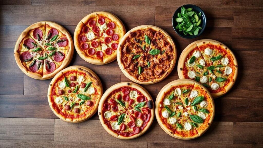 A evolução da pizza