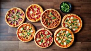 A evolução da pizza