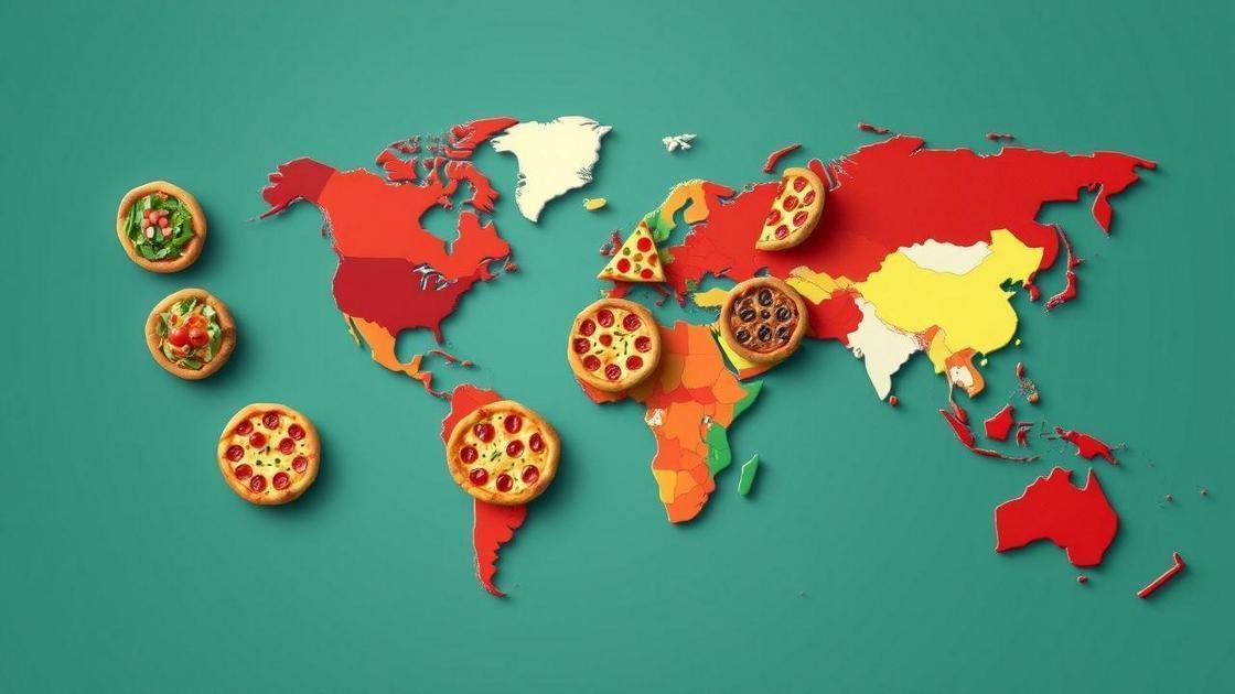 Como a pizza se espalhou pelo mundo Como a pizza se espalhou pelo mundo