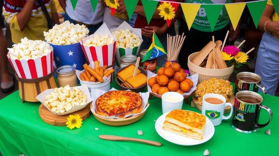 Principais comidas típicas das festas juninas