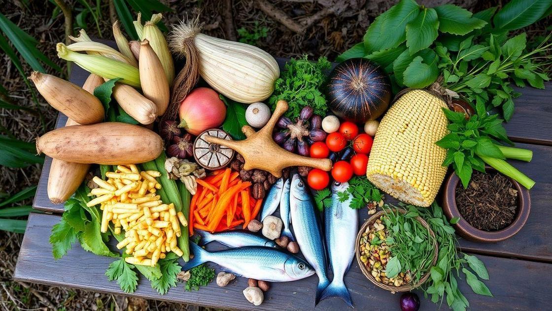 Principais ingredientes da culinária indígena brasileira