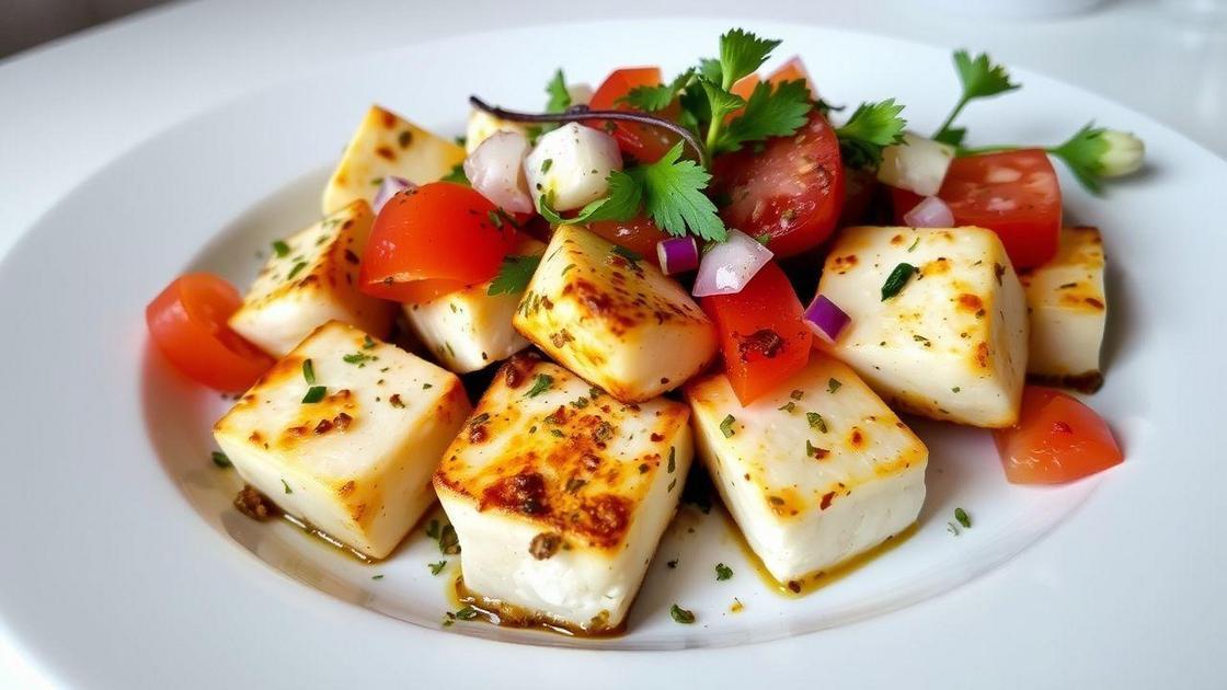 Benefícios do halloumi na culinária