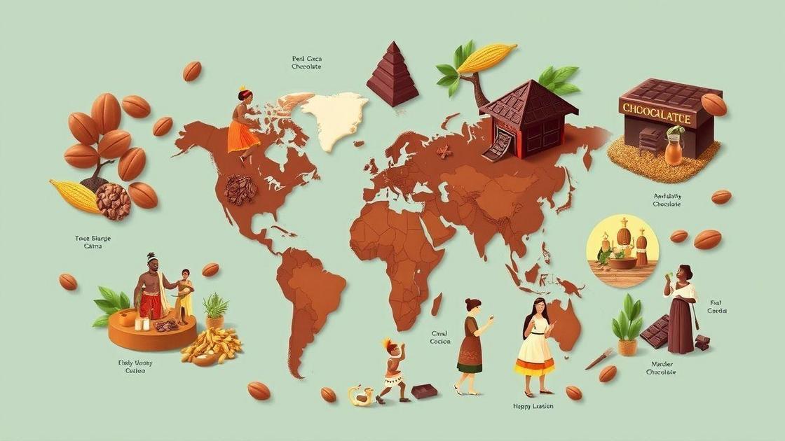 Como o chocolate influenciou culturas ao redor do mundo