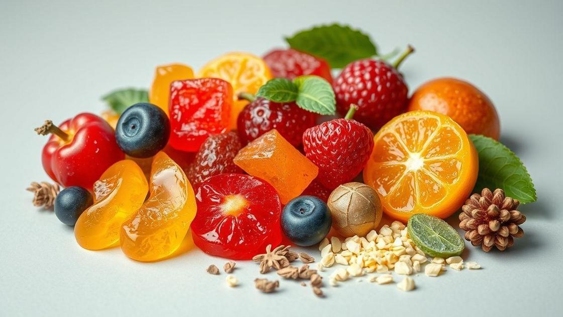 Como escolher as melhores frutas cristalizadas