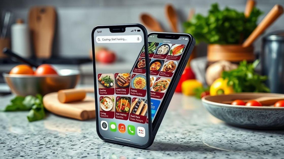 Os 5 melhores apps para receitas