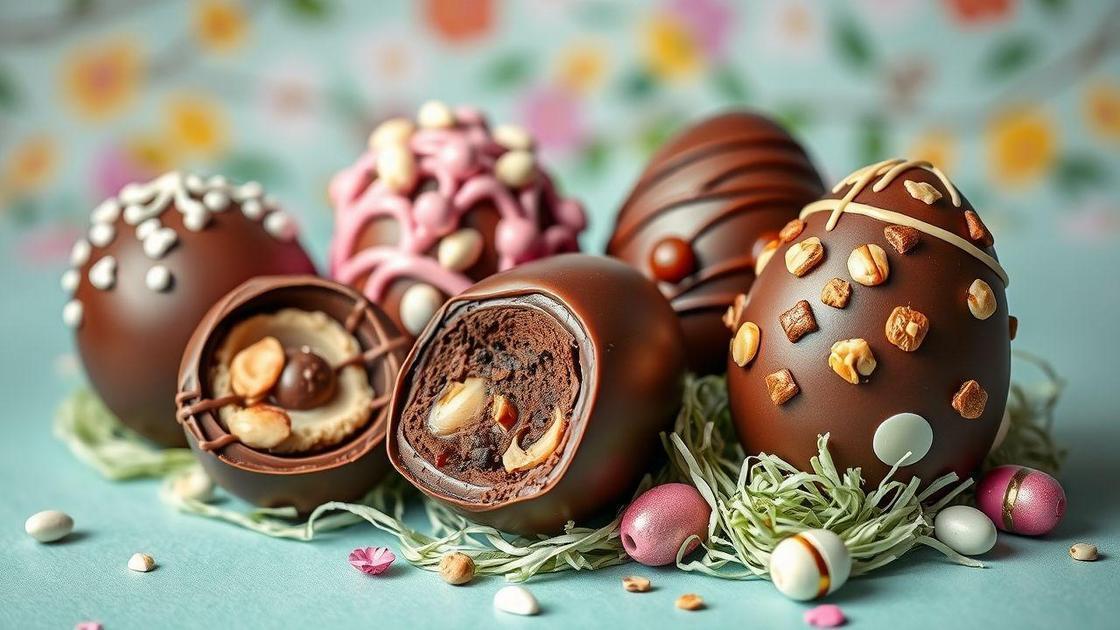 As melhores receitas de ovos de Páscoa