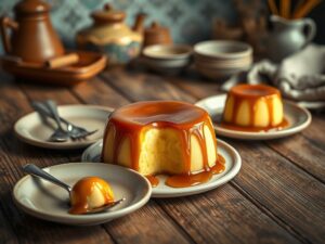 Pudim de Leite Condensado com Caramelo dos Sonhos