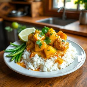 Frango ao Molho Curry Tropical