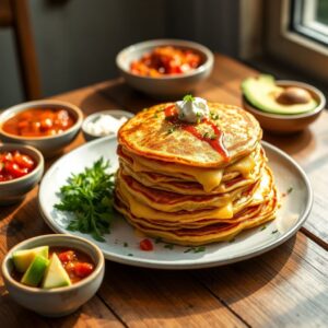 Panqueca do Milho Encantado com Queijo